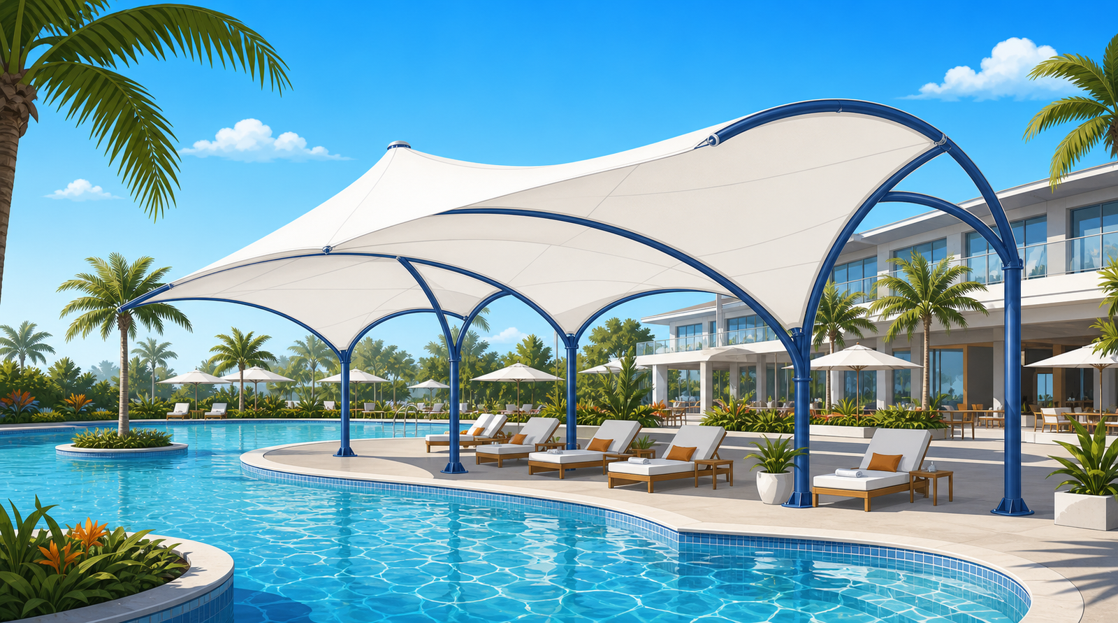 Defence & Military Facility Tensile Structures image 4