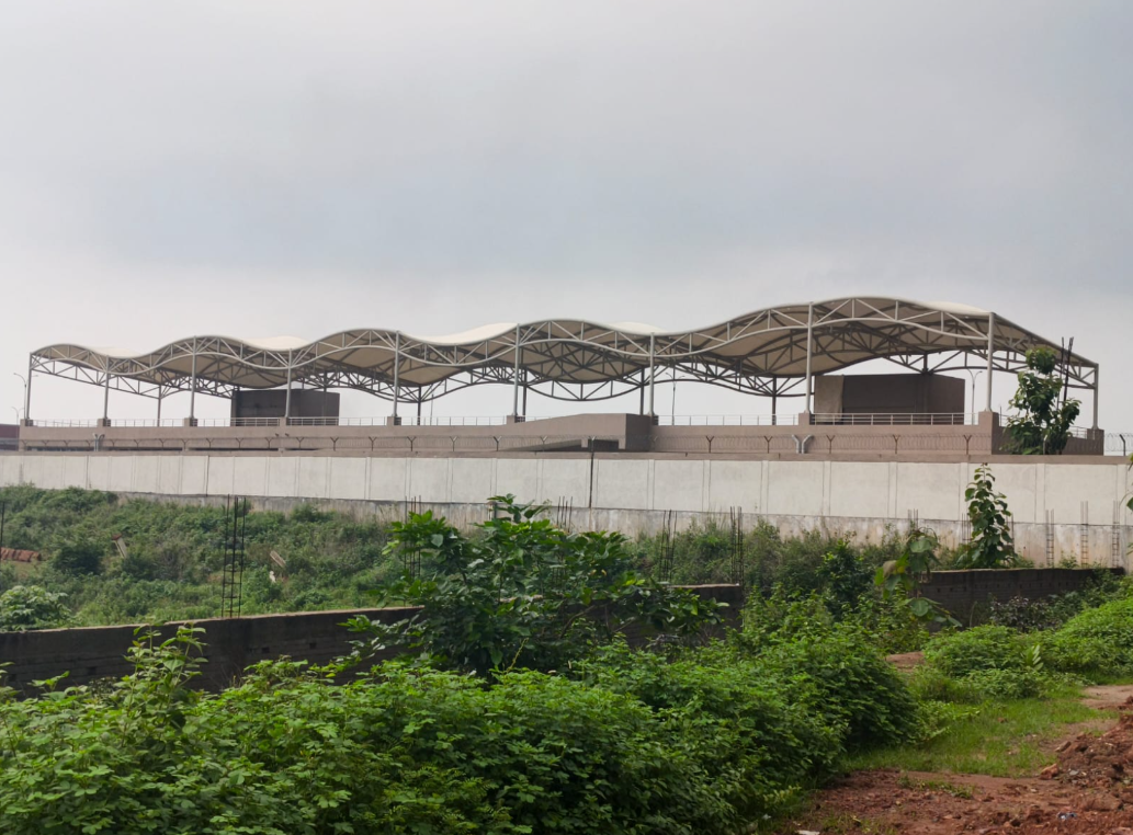 Jockey India Odisha wave tensile structure project