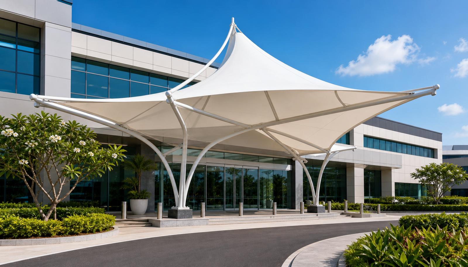 Food Processing Unit Tensile Structures image 1